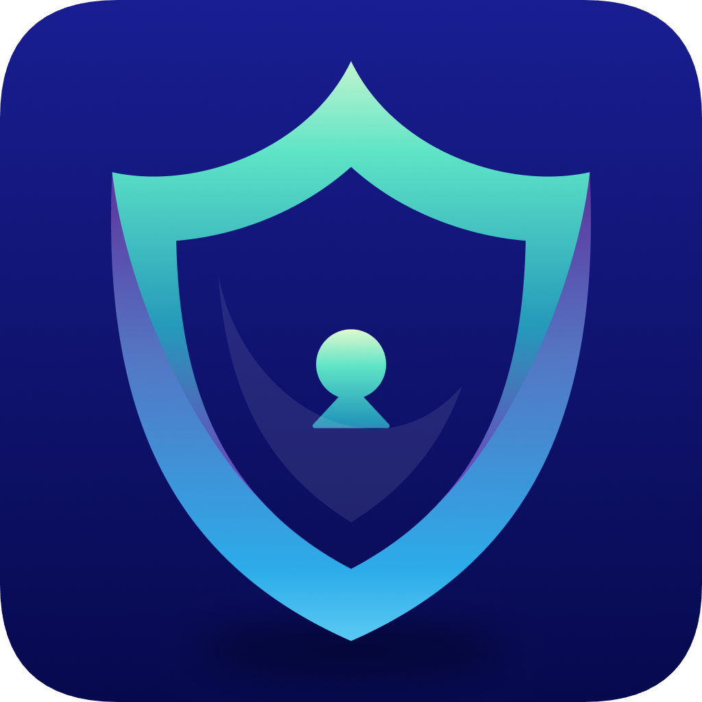 The VPN Security – Secure Shield app logo.